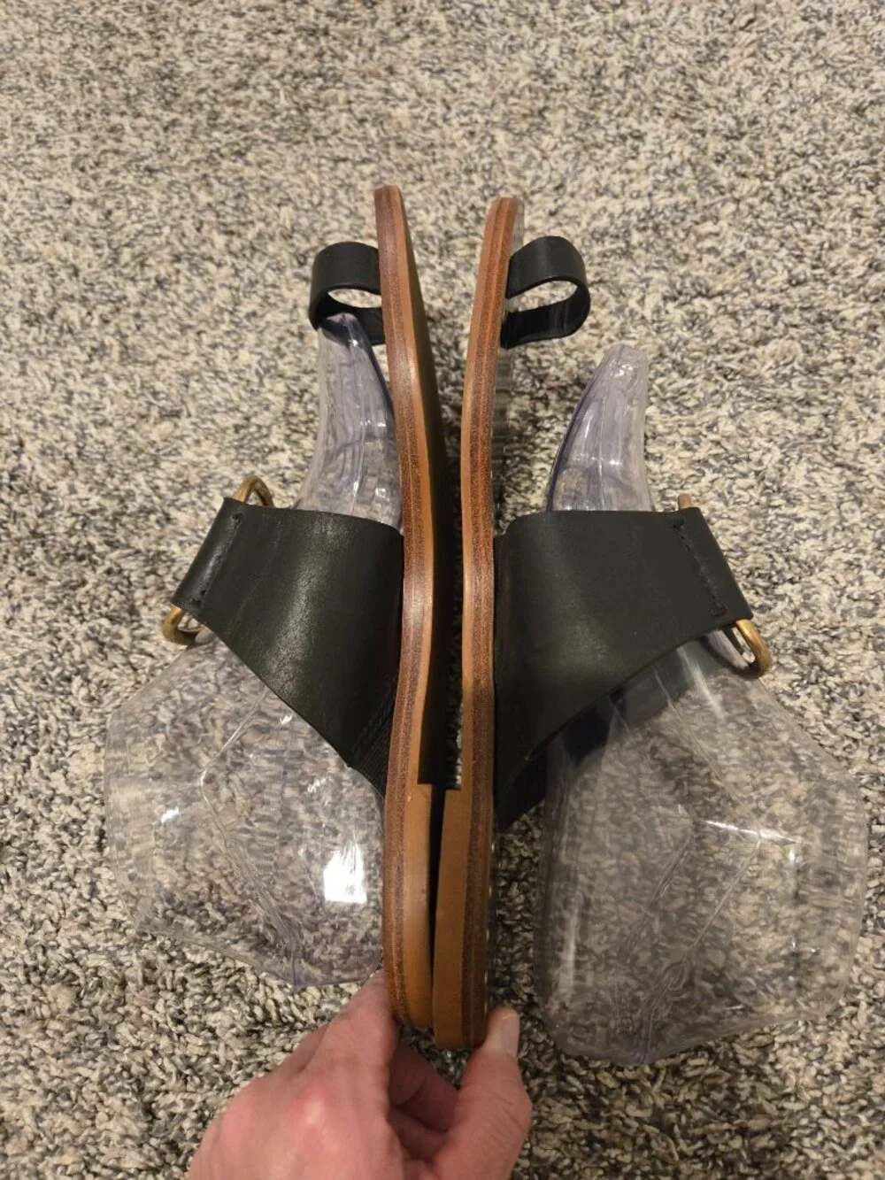 Tory Burch Ravello Studded Sandals Black 10.5M